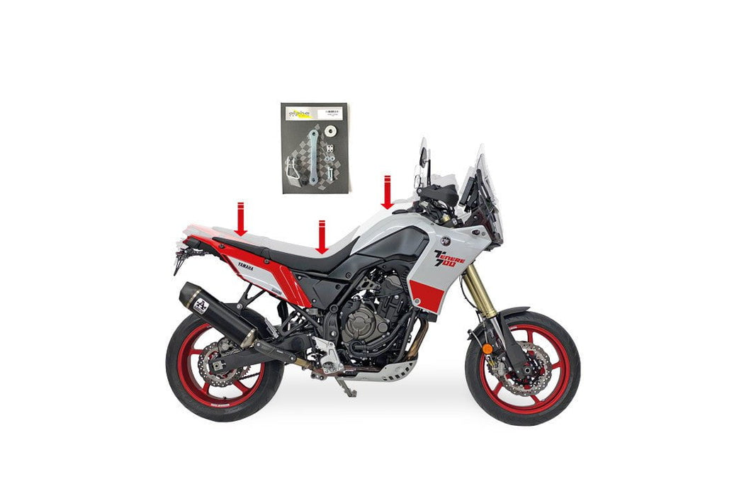 Kit de Rabaissement Yamaha Tenere 700 (de 2019 à ) ALPHA TECHNIK