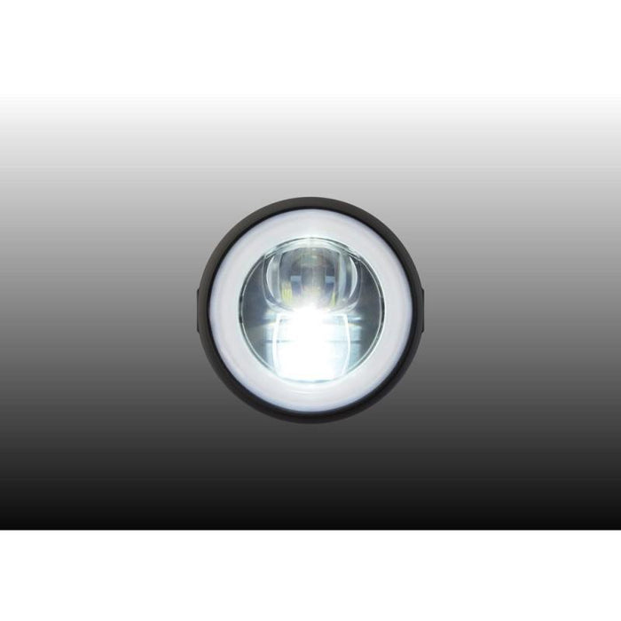LED-Scheinwerfer Daytona Chrom Mittel- oder Seitenmontage (4486978863203)