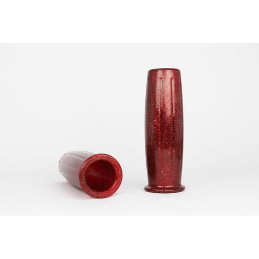 Poignées POSH Rouge métal flake 22mm ou 25,4mm (1") (4482611413091)