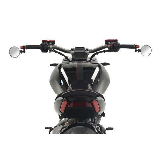 Retroviseur Moto Pour Street Quad Adventure Scooter Universel Moto  Rétroviseurs Rétroviseur Latéral Réglable 8 MM 10 MM CNC Noir