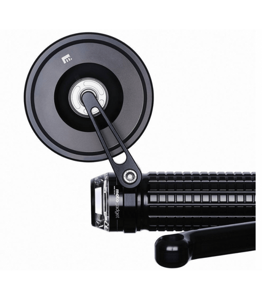 Rétroviseurs Ronds Pour Moto - Lot De 2, Montage Guidon 22-25mm, Réglage 360° (ATV, Scooter, Quad)