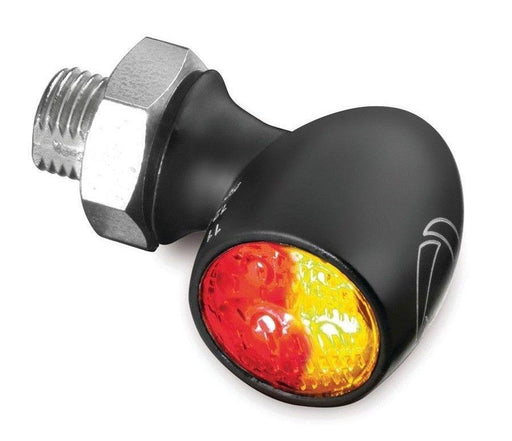 Mini clignotant LED Vision Set noir teinté avant arrière 12V M8 moto, Clignotant, Clignotant, Éclairage des scooters, Scooter