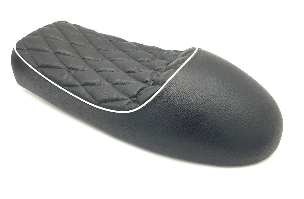Capot De Selle Arrière ABS Pour Moto Cafe Racer - Universel, Couleur Noir (ou Bleu/beige/orange) - Dimensions 270 X 265 Mm - 12