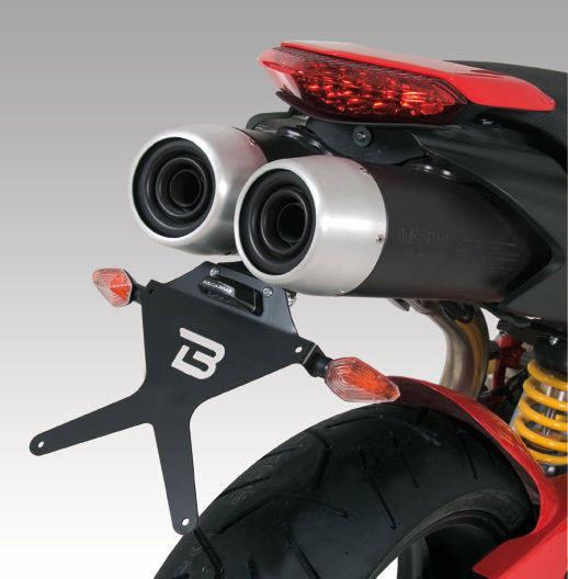 SUPPORT DE PLAQUE Ducati HyperMotard 1100 / 796