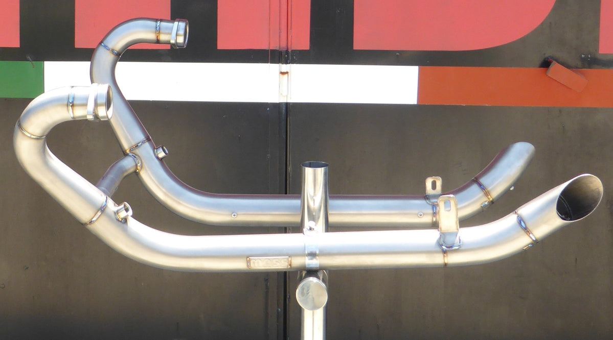 Echappement Hot Rod Titane Mass pour Royal Enfield Interceptor/ contin ...