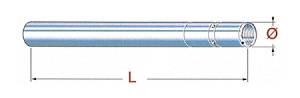 Tube de fourche SUZUKI DR 750 S BIG SR41B. Bj. 88-89